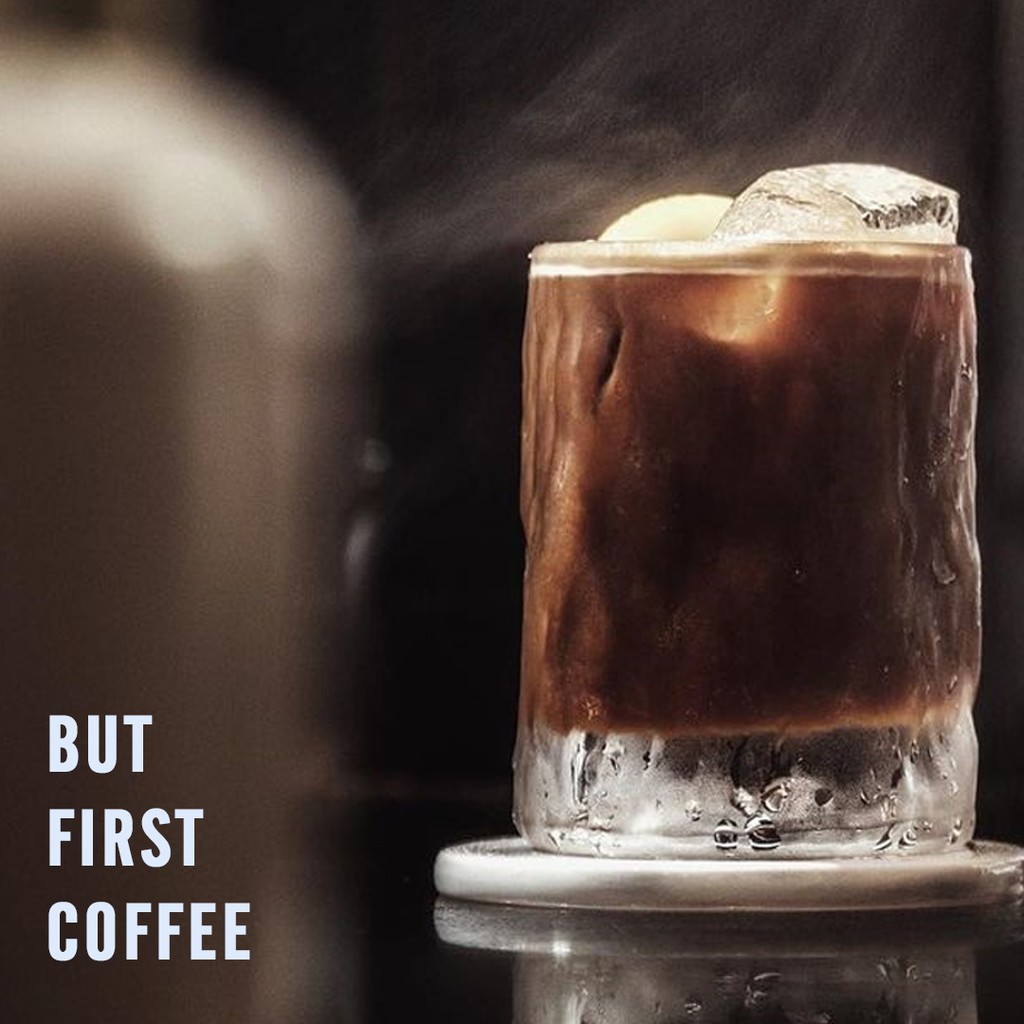 Ly cốc thủy tinh - [ Trà - Cafe ] - 280ml - Coffee time - [ 33.1090 ]