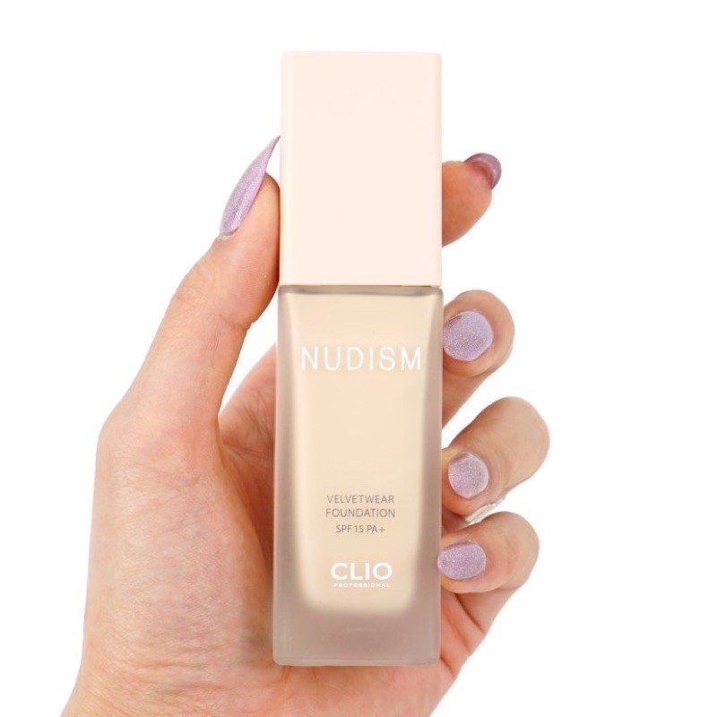 KEM NỀN CLIO NUDISM VELVETWEAR FOUNDATION 35gr