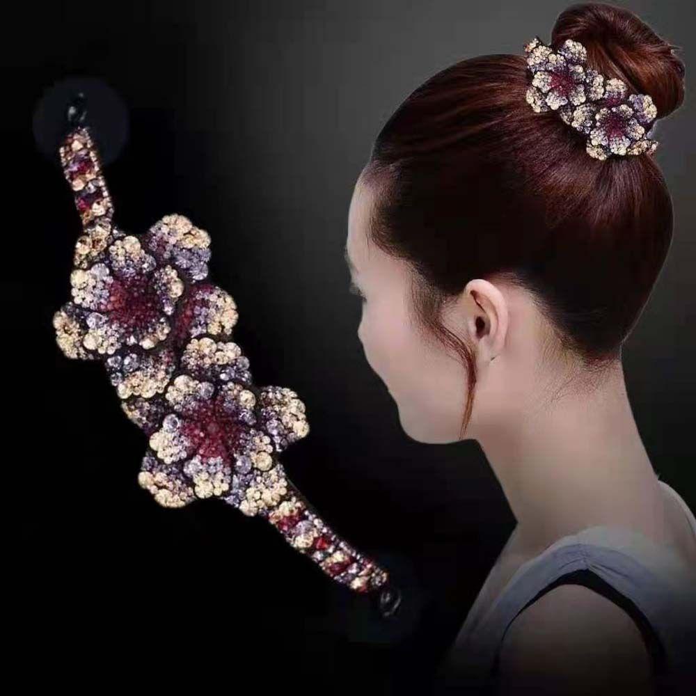 Dụng Cụ Tạo Kiểu Tóc Hoa Sang Trọng NICKOLAS|Băng Đô Cài Tóc Thiết Kế Đơn Giản Thời Trang Cho Nữ