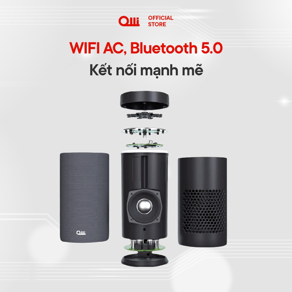 Loa thông minh OLLI MAIKA màu Hồng Cổ Điển MK100B