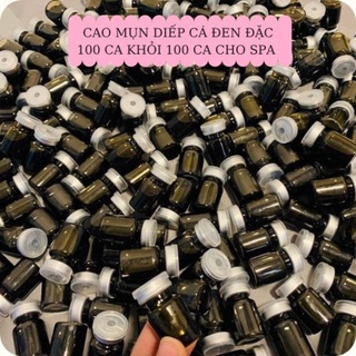 Cao mụn diếp cá đen đặc