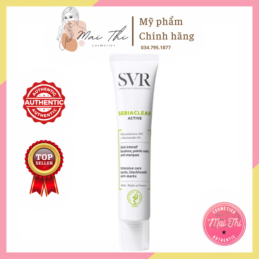 Kem dưỡng SVR SEBIACLEAR Active 40ml