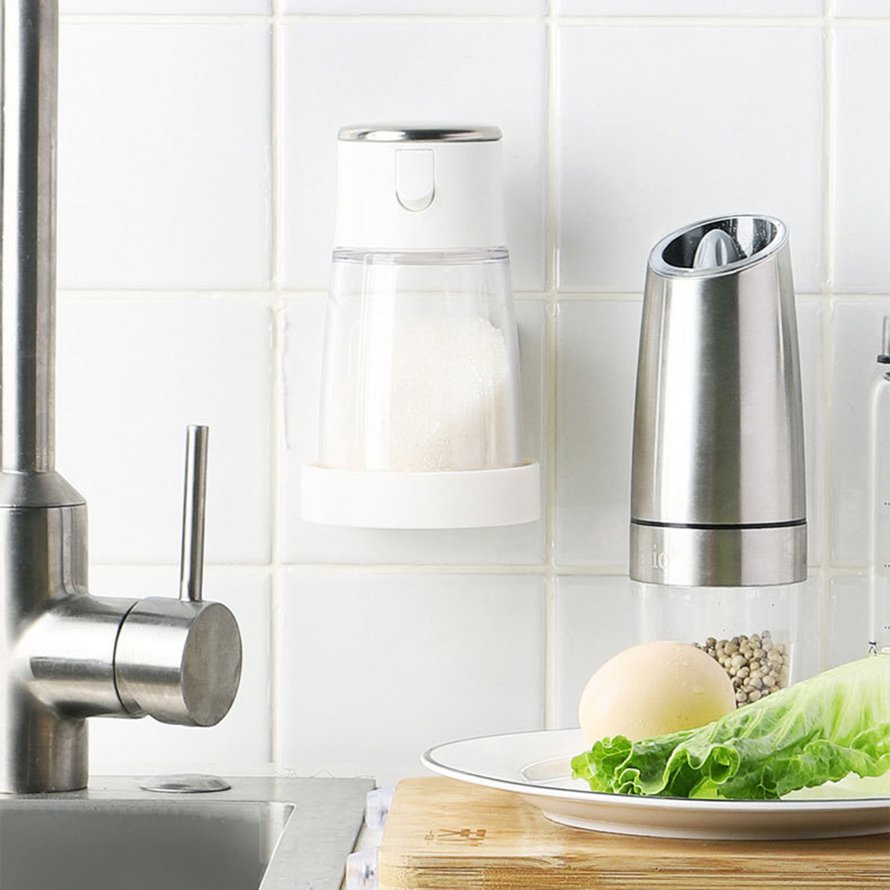 Giá đỡ cốc trong phòng tắm Treo tường Không khoan Giá đỡ bàn chải đánh răng điện