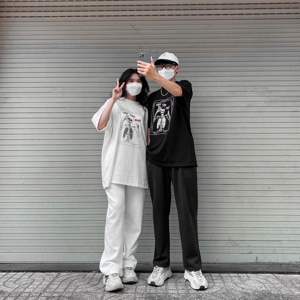 ÁO THUN FF FORM RỘNG YOU LOOK GOOD, VẢI THUN 2 CHIỀU 100% COTTON 250G