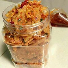 1.5kg CƠM CHÁY LẮC KHÔ GÀ LÁ CHANH