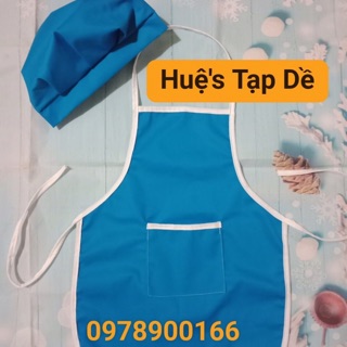 Tạp dề mầm non (k kèm mũ)