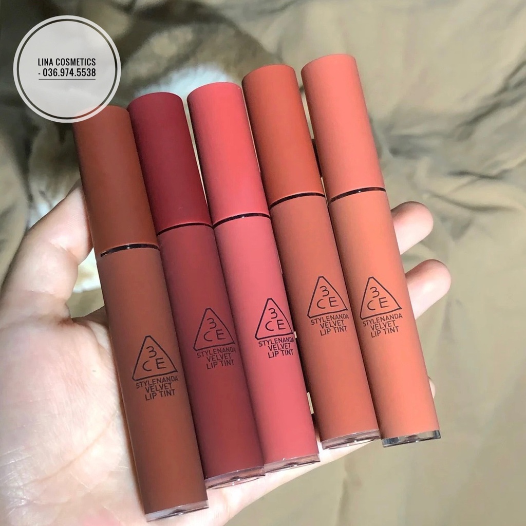 Son Kem Lì 3CE Velvet Lip Tint màu Bitter Hour Definition Taupe Mới Nhất | BigBuy360 - bigbuy360.vn