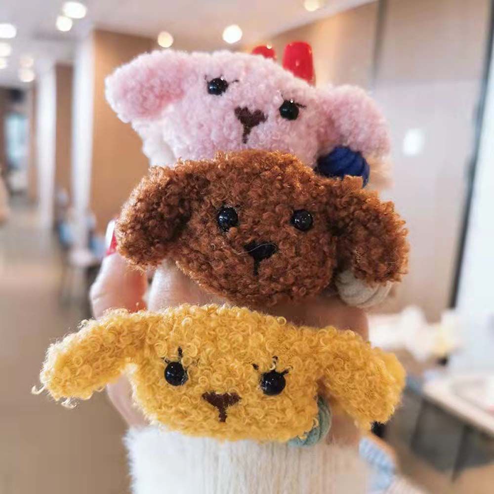 Dây buộc tóc co giãn hình búp bê chó con cỡ lớn 2LIFE cho nữ