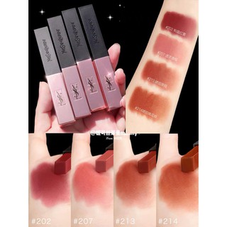 Son YSL Slim Glow Matte 2021 đủ màu hot 202,212,214,207,10 màu siêu xinh hàng có bill.
