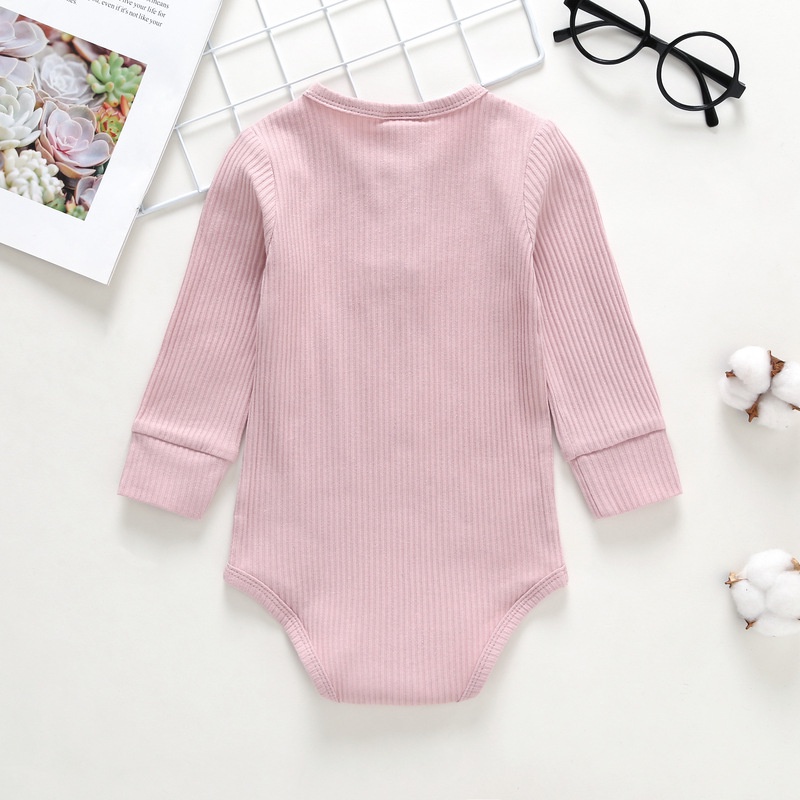 Body bé trai gái đồ sơ sinh từ 0 đến 24 tháng bodysuit liền thân mùa hè dài tay quần áo cho bé trẻ em