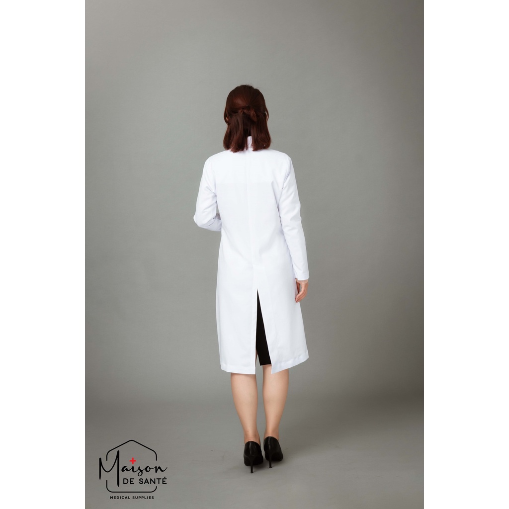 Áo Blouse Nữ Thời Trang Tay Dài Cao Cấp - Đồng Phục Bác Sĩ, Dược Sĩ - ESMÉE Maison de Santé