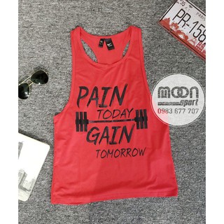 Áo TankTop Nam Màu ĐỎ, ĐEN