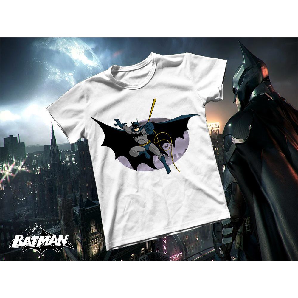 Áo thun Cotton Unisex - Movie - Batman - Batman hành động