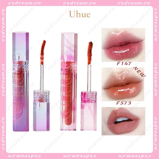Son Bóng UHUE  Ẩm Màu Trong Suốt Trọng Lượng Nhẹ Dành Cho Học Sinh