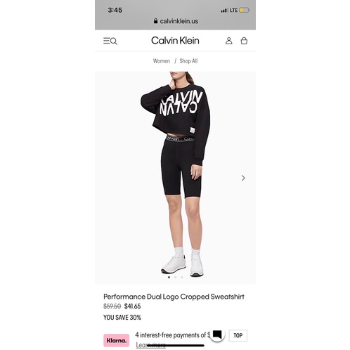Áo sweater calvin klein xuất đúng