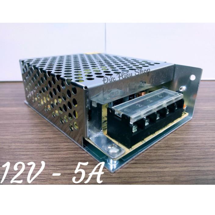 NGUỒN TỔ ONG, NGUỒN 12V 5A, CỤC NGUỒN CAMERA