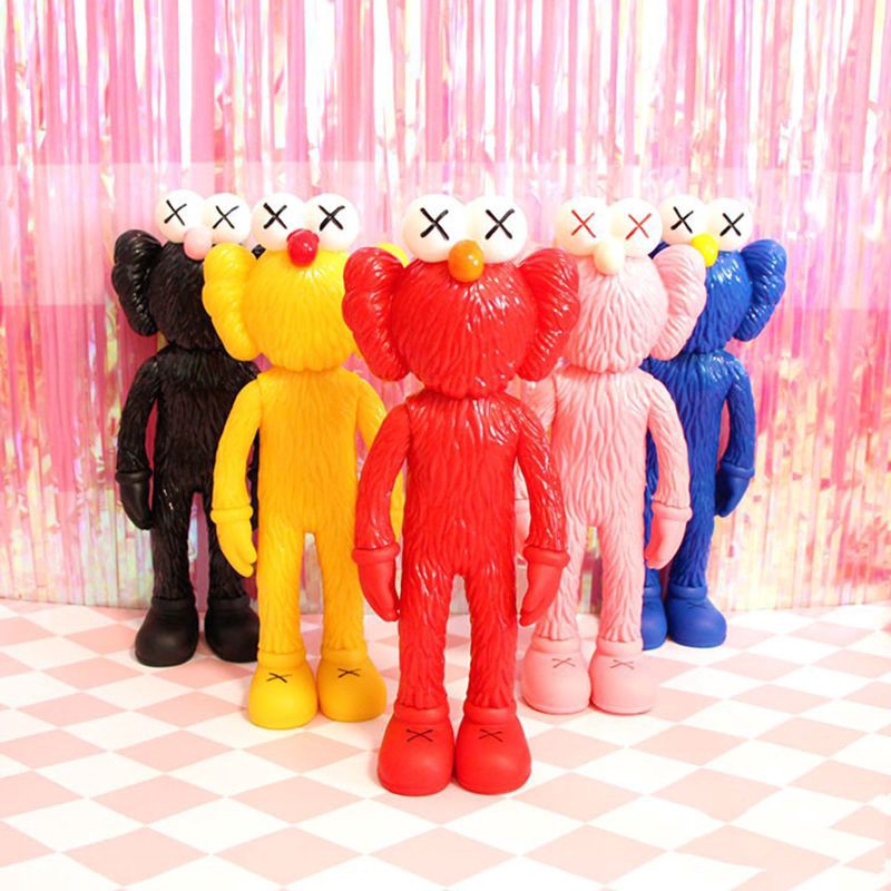 Đồ chơi mô hình nhân vật KAWS Sesame Street 30cm dùng cho trưng bày