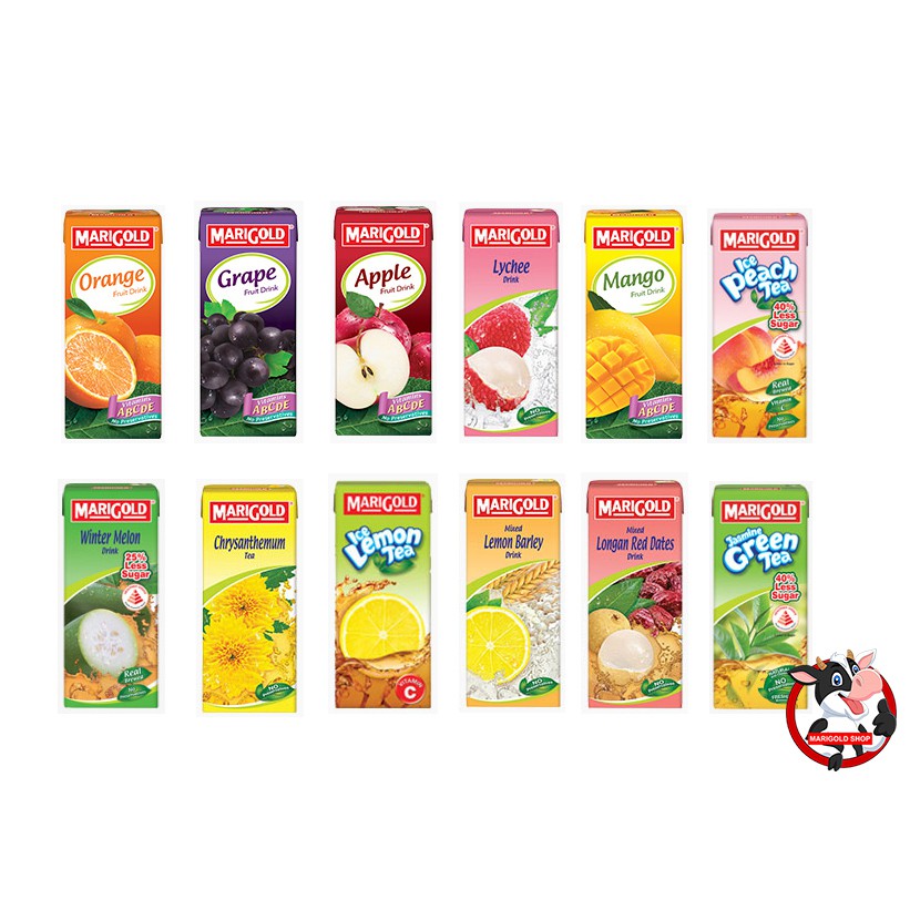 Nước ép trái cây Marigold Singapore đủ vị hộp 250ml | BigBuy360 - bigbuy360.vn