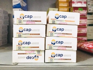 [Nhà thuốc] Viên uống vitamin E - ECAP 400iu
