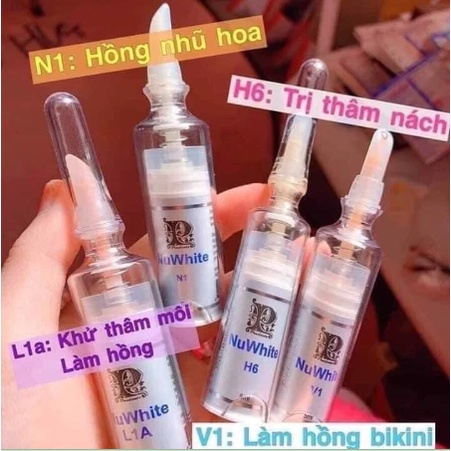 [ TÁC DỤNG NHANH ] Kem Hồng Nhũ Hoa NUWHITE N1 MIBITI PRUDENTE - Làm Hồng Chỉ Trong 5 Ngày