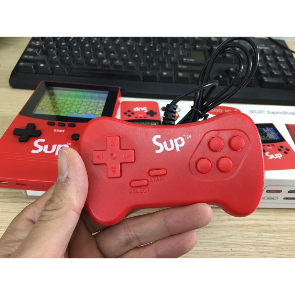 Máy Chơi Game cao cấp Sup 500, máy cổ điển mini cầm tay, tích hợp SẠC DỰ PHÒNG