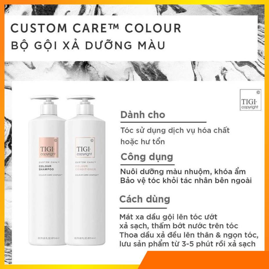 DẦU GỘI TIGI COPYRIGHT REPAIR PHỤC HỒI 970ML CHÍNH HÃNG ⓨⓞ z