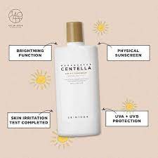 Kem Chống Nắng Chiết Xuất Rau Má Dành Cho Da Mụn Nhạy Cảm Skin 1004 Madagascar Centella Air-Fit Sun Cream SPF 50+