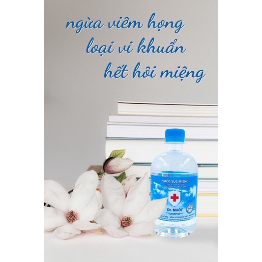 Nước súc miệng Dr. Muối Chai 1000ml