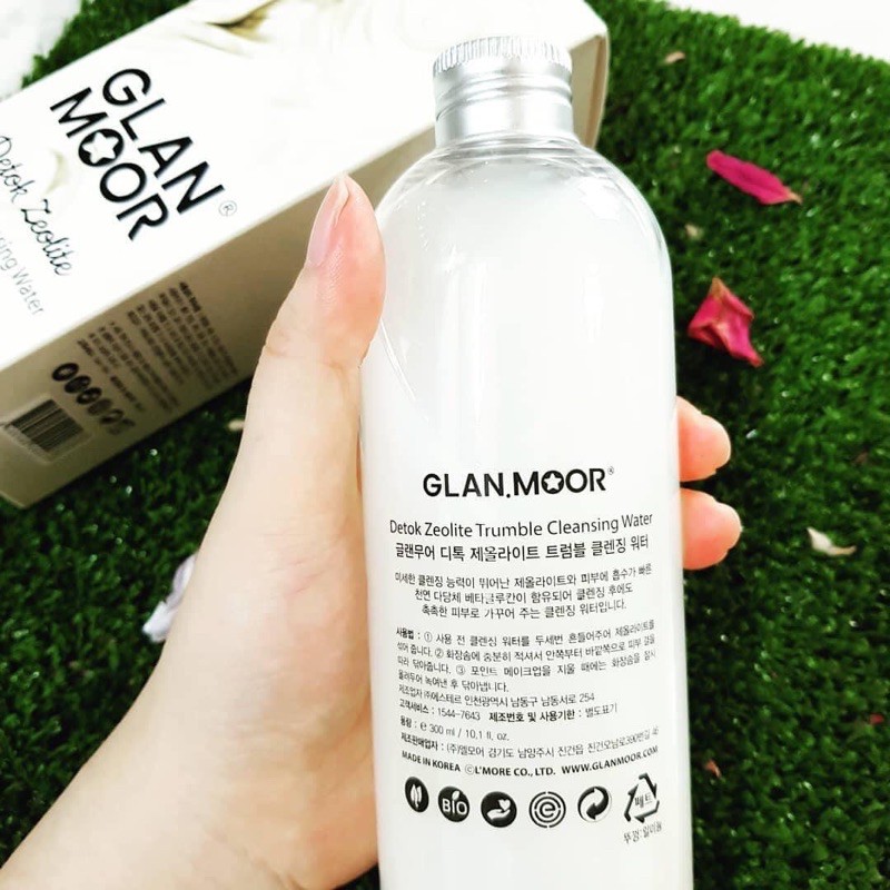 Sữa tẩy trang Glan Moor Detox Zeolite Trumble Cleansing Water