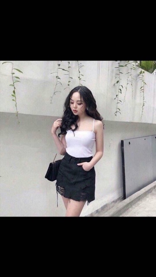 ÁO DÂY NGANG THUN LỤA LẠNH