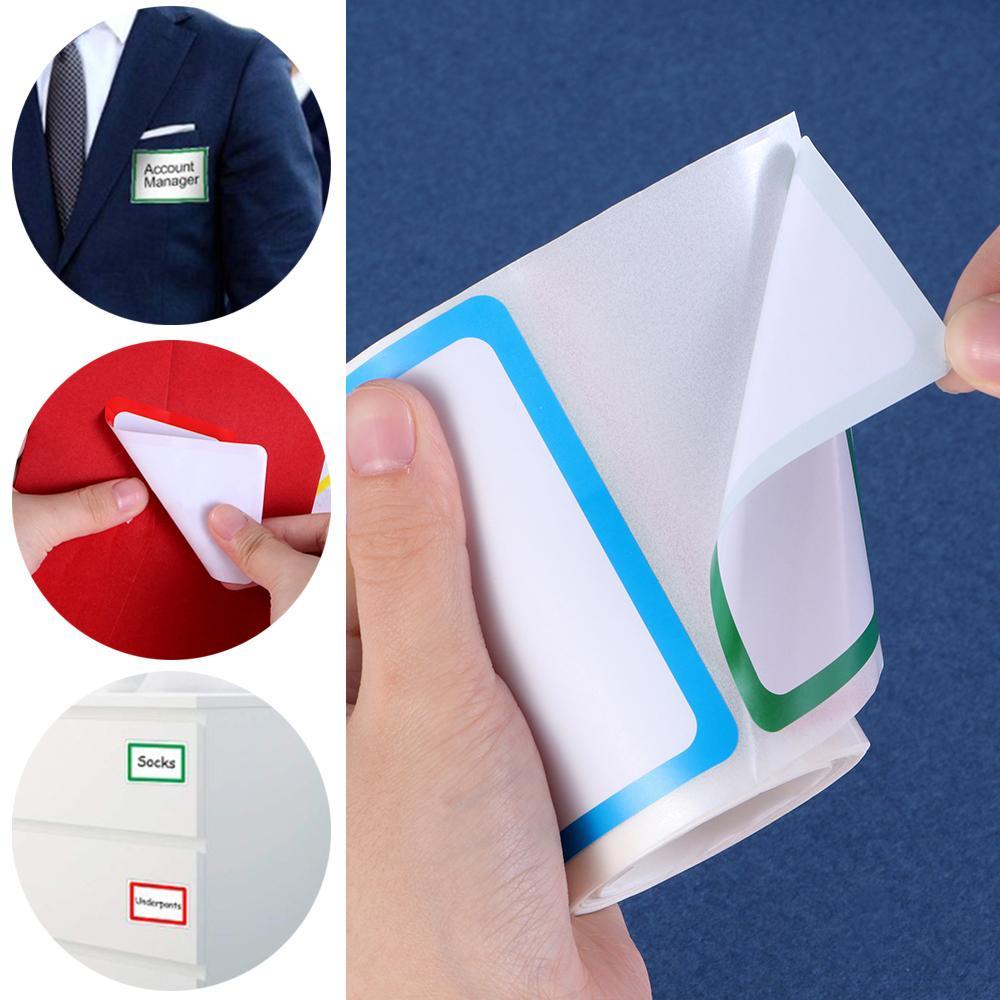 Bộ 150 Miếng Dán Đánh Dấu Ghi Tên Nhiều Màu Sắc Tiện Dụng