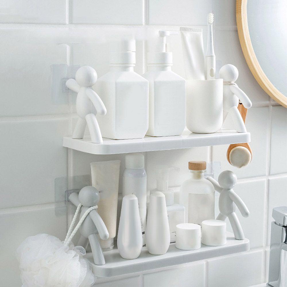 Giá đựng đồ Đựng Lọ Gia Vị Không Cần Đục Lỗ Cho Nhà Bếp