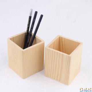 Hộp đựng bút đa năng để bàn bằng gỗ tiện dụng