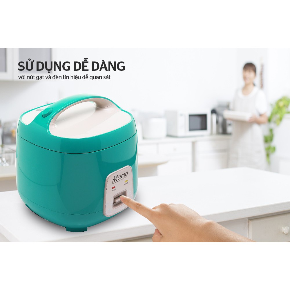 [Mã ELHADEV giảm 4% đơn 300K] Nồi cơm điện 1.8L SUNHOUSE MAMA SHD8652G