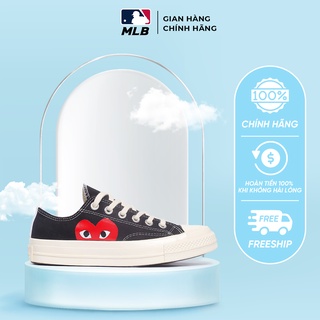 Giày Conversee [CHÍNH HÃNG] Converse x COMME des GARÇONS PLAY Black Low