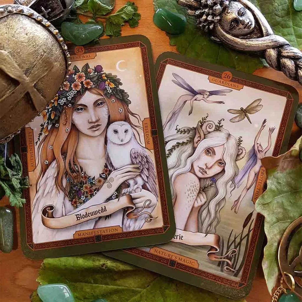 Bộ Bài Mist of Avalon Oracle (Mystic House Tarot Shop) - Bài Gốc Authentic Chính Hãng 100%