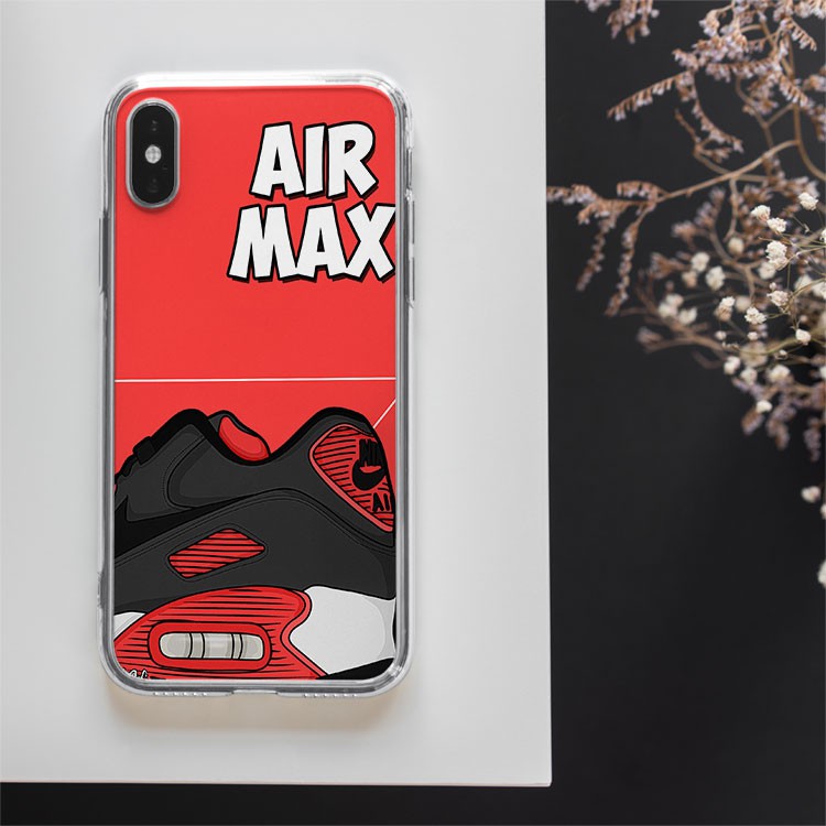 Ốp lưng viền nhựa nike thể thao trẻ trung Cạnh Vuông Iphone 7/8/8Plus/X/Xs/Xs Max/11/11 Promax/12/12 Promax NIKPOD00442