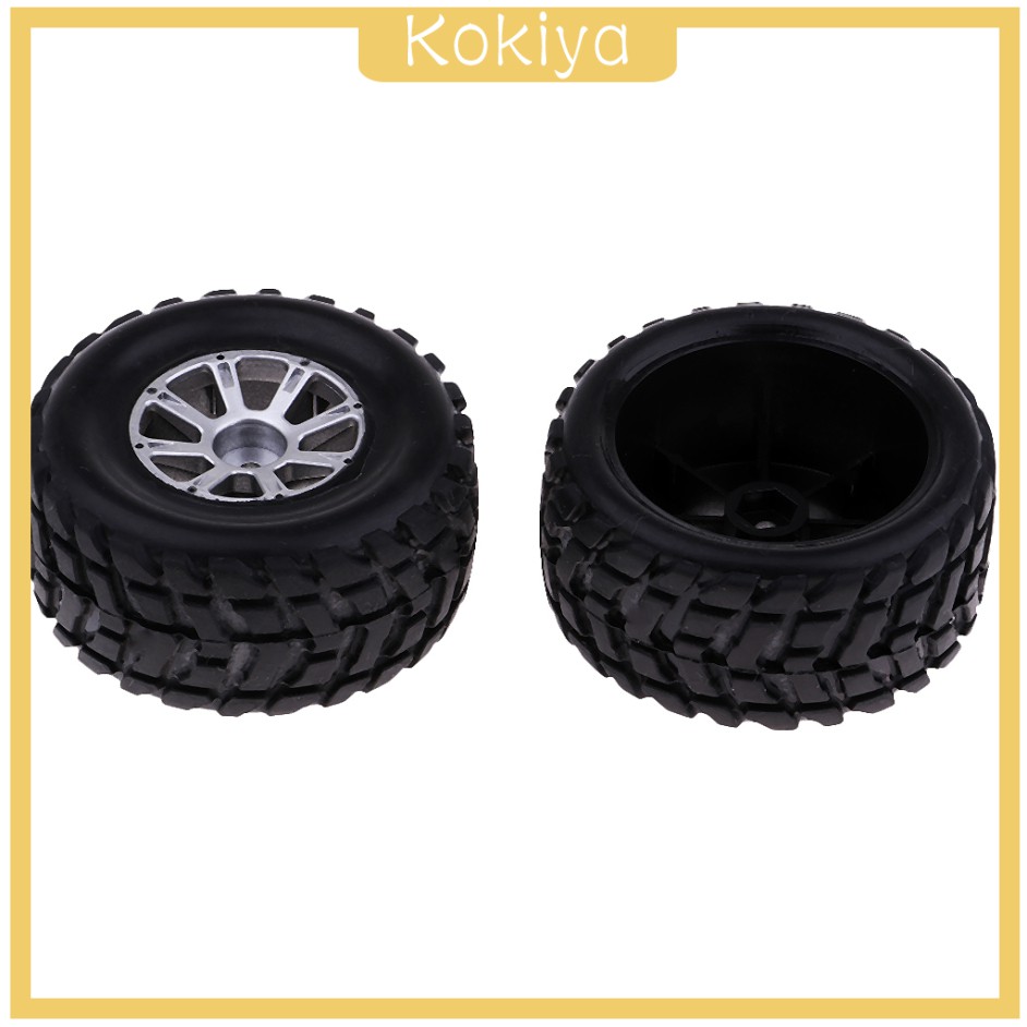 RC 2 Bánh Xe Thay Thế Cho Mô Hình Xe Điều Khiển Từ Xa Wltoys A949 A969 K929 Buggy 1 / 18