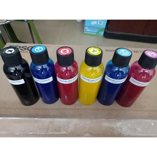 Bộ mực pigment không phai 6 màu 100ml. Dùng cho máy epson in ảnh