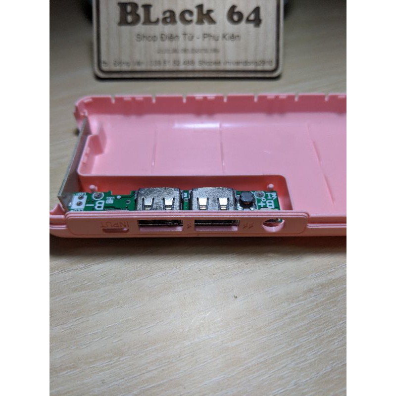 Box sạc dự phòng 5 cell (Không bao gồm pin) ( Black64_2 )