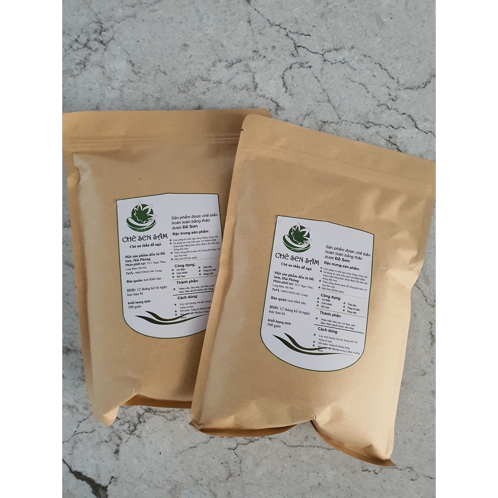 Chè, trà sen sâm Đồ Sơn - HVL TEA