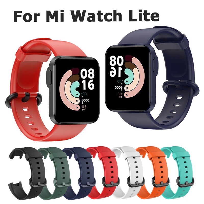 Mi Watch Lite Dây đeo thay thế thể thao mềm Vòng đeo tay cho Xiaomi Mi Watch Lite