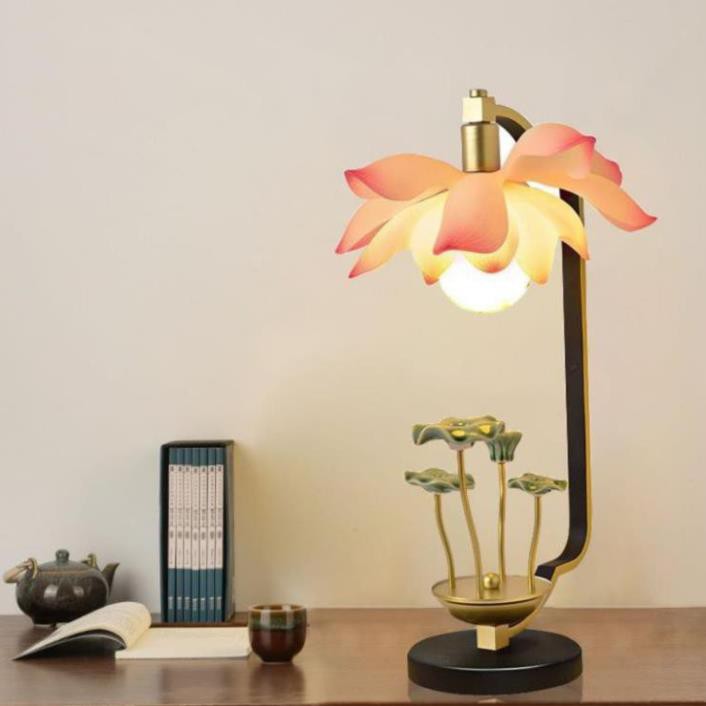Đèn Để Bàn Phòng Ngủ Đèn Bàn Hoa Sen 2022 Bảo Hành 1 Năm Thủ Đô Lighting