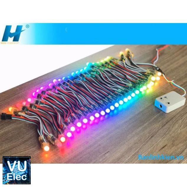 Combo Bộ Nháy Theo Nhạc 2 CỘT 100 LED Full V2.0