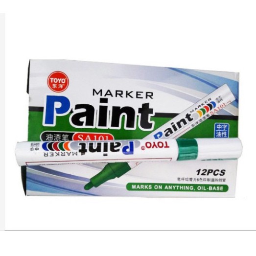 [G03] Bút Sơn Toyo Paint Marker SA101 (Bút Repaint) - Bút Vẽ Giày, Lốp Xe,.. S024