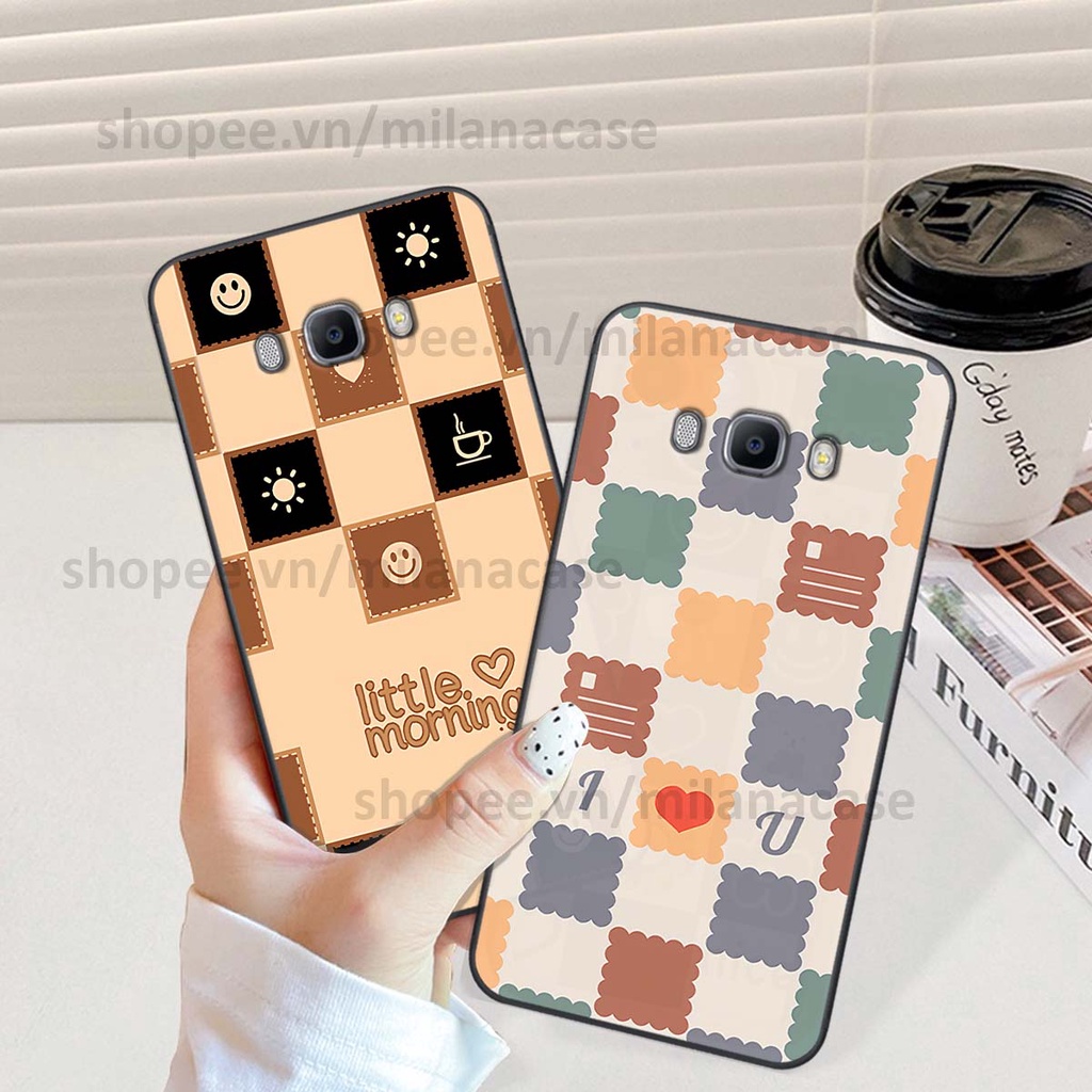 Ốp Samsung J5 / J7 2016 / J510 J710 caro họa tiết nhiều màu sắc siêu đẹp thời trang cá tính