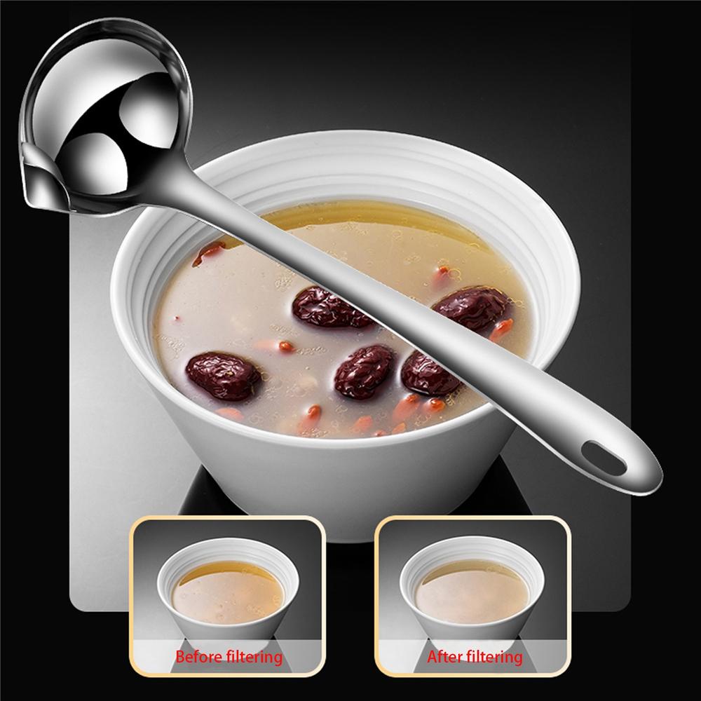 Muỗng Lưới Lọc Dầu Bằng Thép Không Gỉ 304 Mới