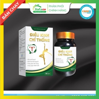 Điều Kinh Chỉ Thống hộp 30 - 60 viên - Dứt đau bụng kinh, điều hòa kinh nguyệt - Tăng cường sức khỏe sinh lý nữ