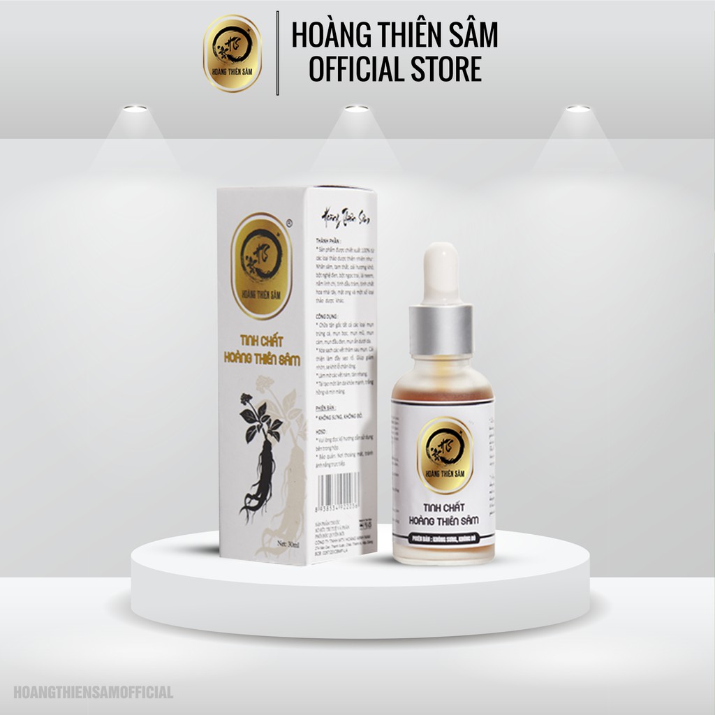 Serum Tinh Chất Hoàng Thiên Sâm 30ml - Phiên Bản VIP Không Sưng, Không Đỏ, Vẫn Bong Da