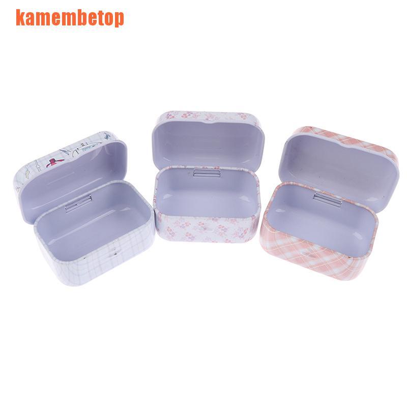 Hộp Thiếc Mini Đựng Trang Sức / Kẹo / Tiền Xu